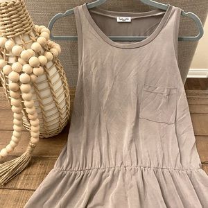 Splendid hi-low, asymmetrical dress